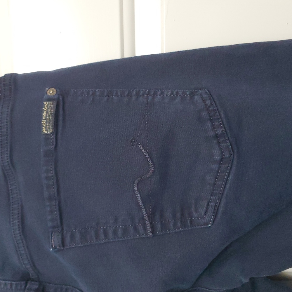 Seven For All Mainkind Navy Blue Mens Pants. Size 33. - Picture 11 of 13